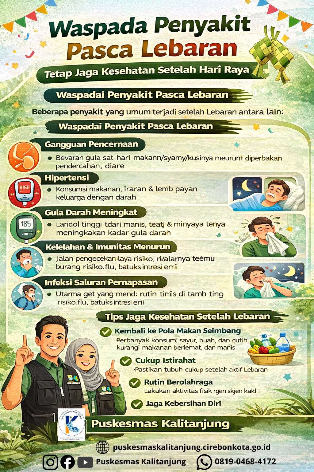 Waspada Penyakit Pasca Lebaran