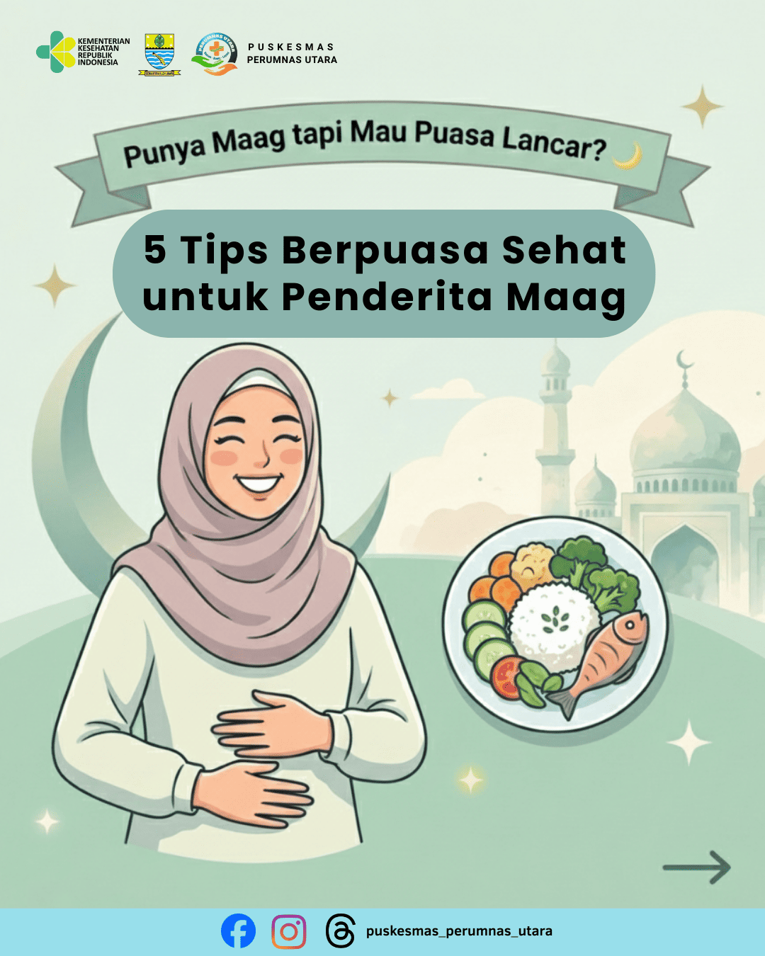 5 Tips Berpuasa Sehat untuk Penderita Maag