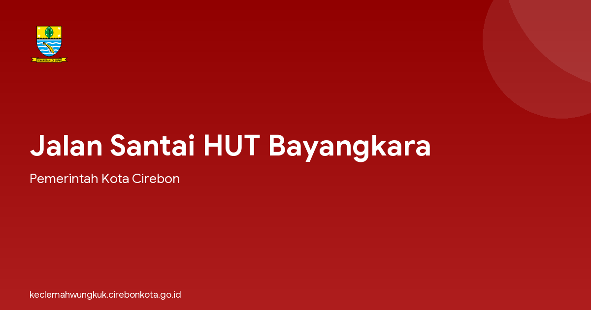 Jalan Santai HUT Bayangkara