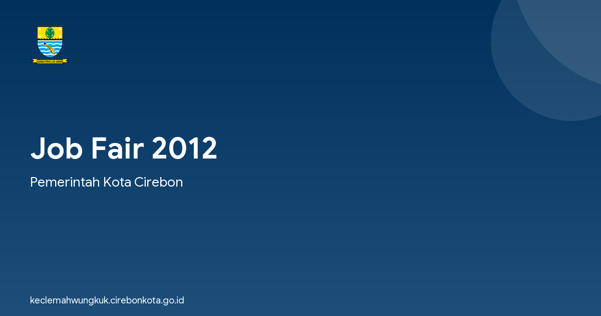 Job Fair 2012