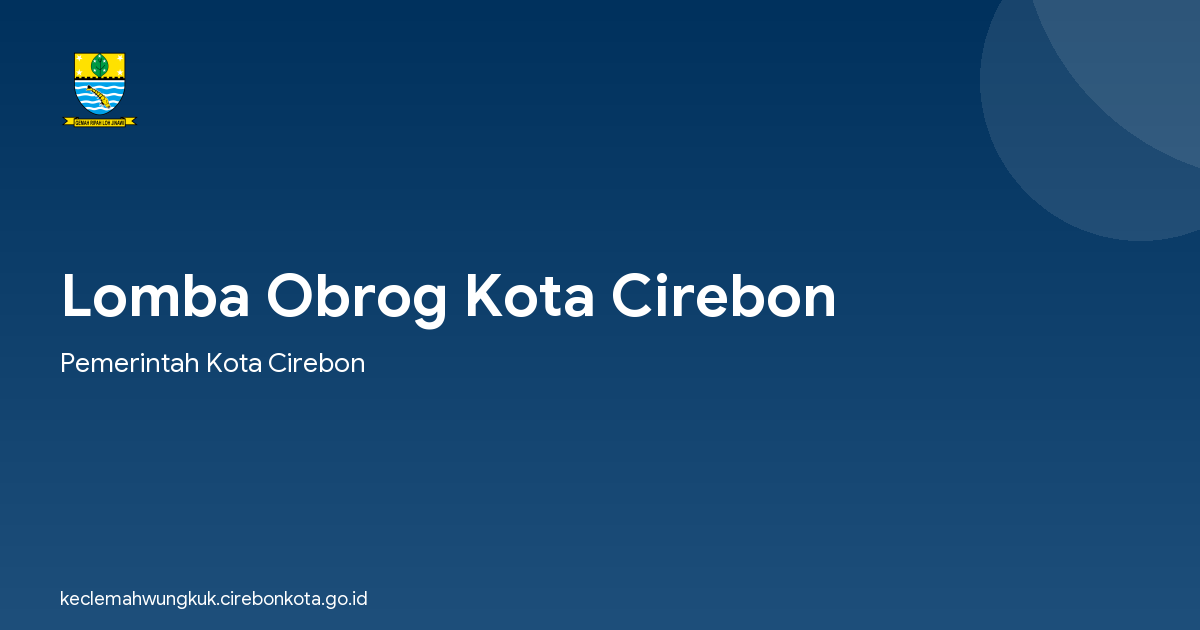 Lomba Obrog Kota Cirebon