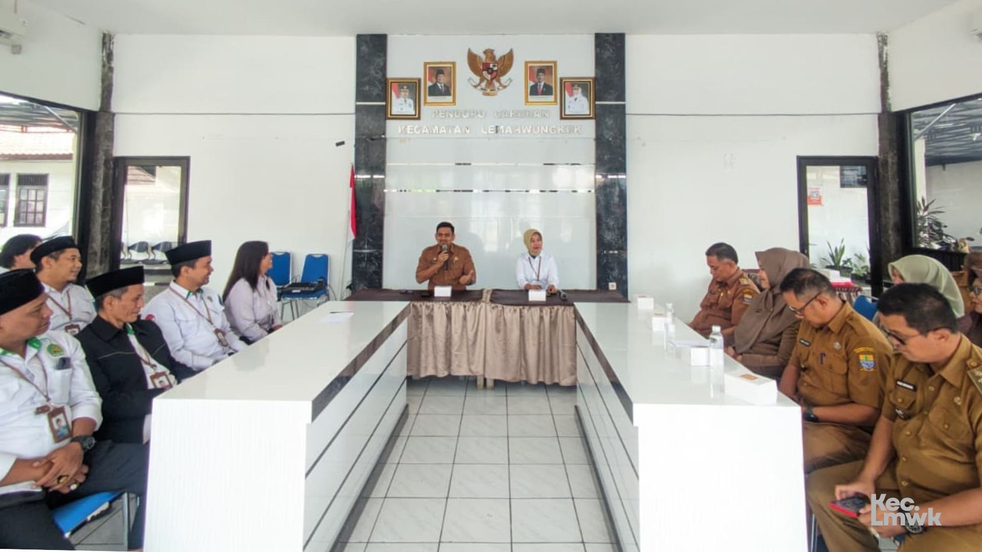 Silaturahmi Kementrian Agama Kota Cirebon di Kantor Kecamatan Lemahwungkuk