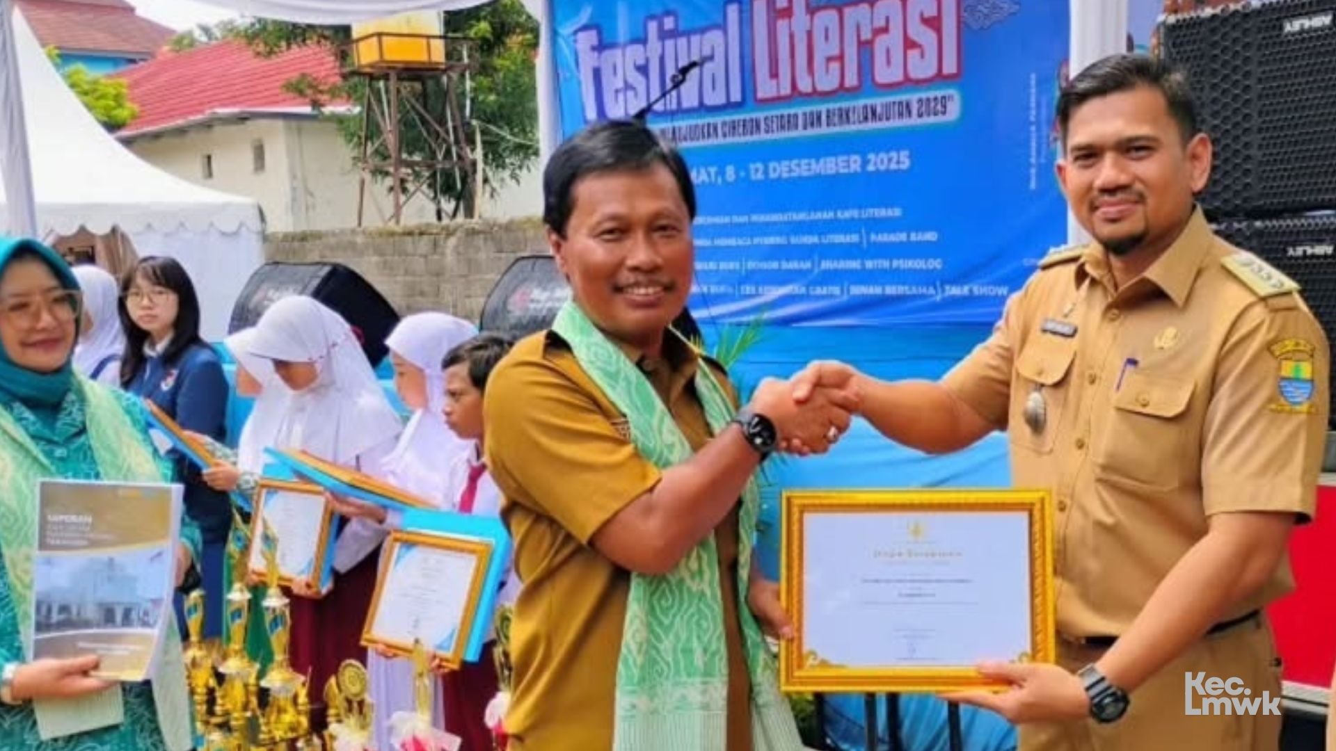 Kecamatan Lemahwungkuk meraih peringkat ke IV Penghargaan ASKI Tahun 2025 Tingkat Kota Cirebon