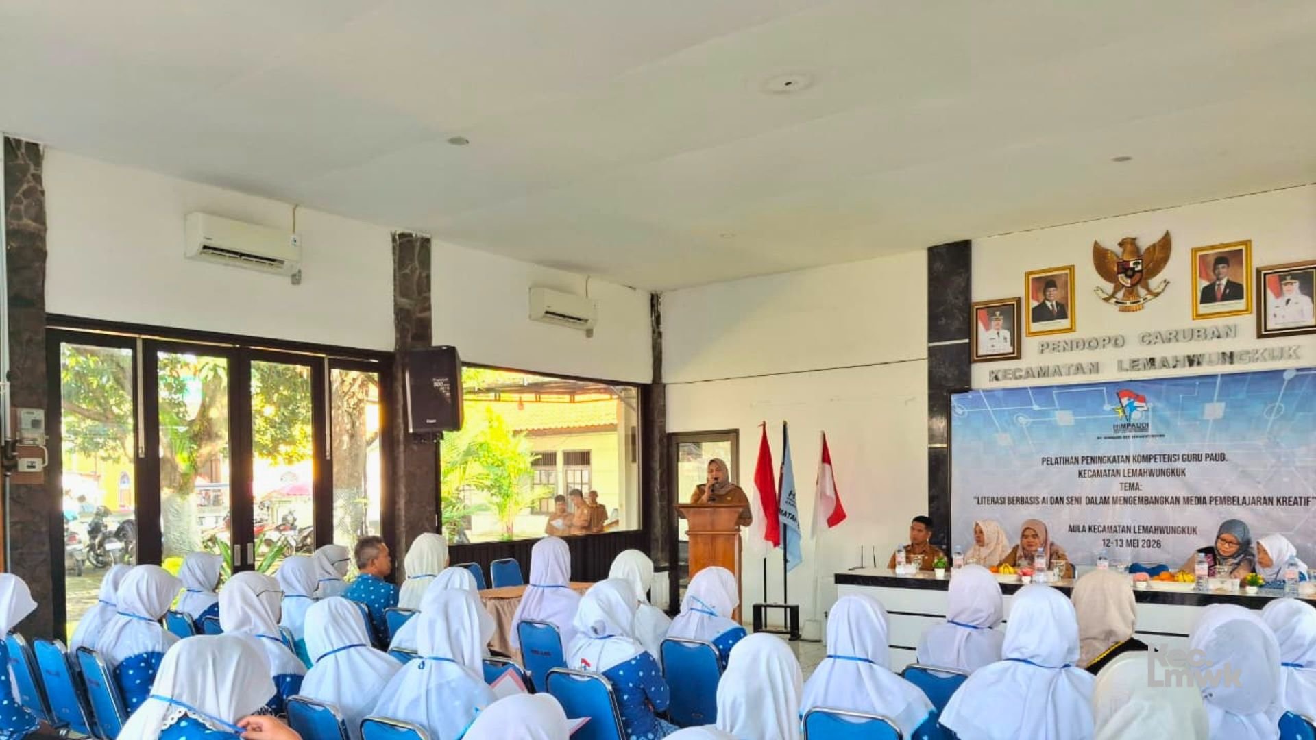 Pelatihan Kompetensi Guru PAUD Kecamatan Lemahwungkuk, Dorong Pemanfaatan AI dalam Pembelajaran Kreatif