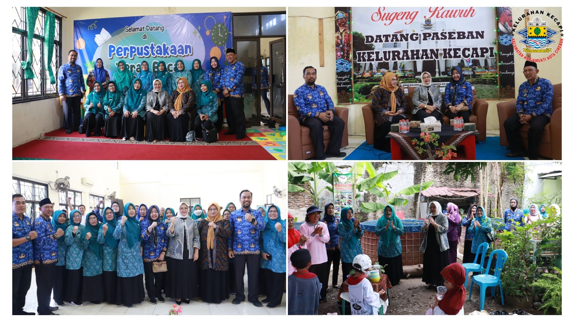 Kunjungan langsung dari Ibu Noviyanti Edo, S.E. Ketua TP PKK Kota Cirebon.